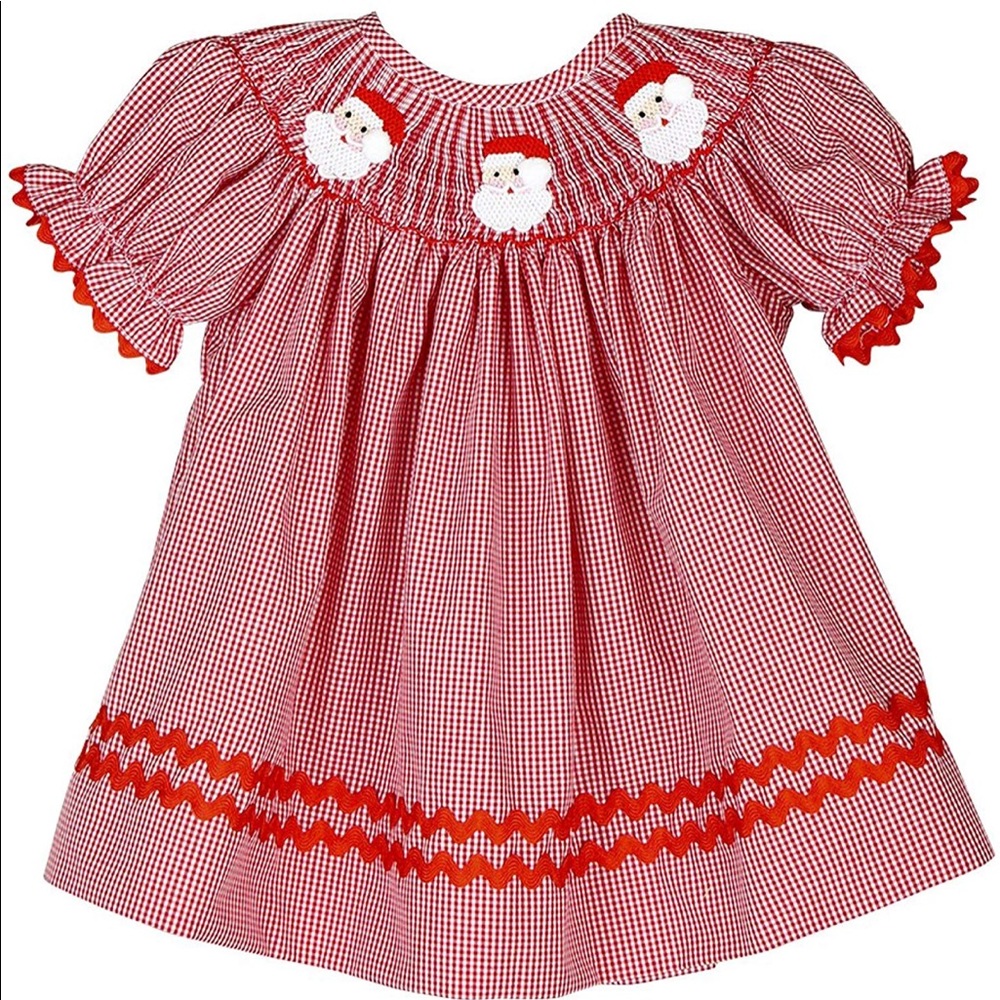 ✨Santa Smock Dress✨